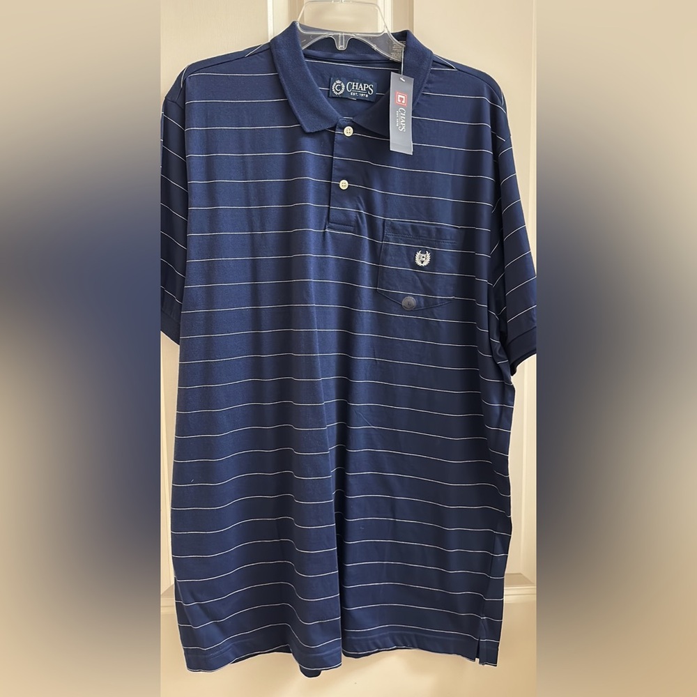 Brand new Chaps short sleeve polo shirt L